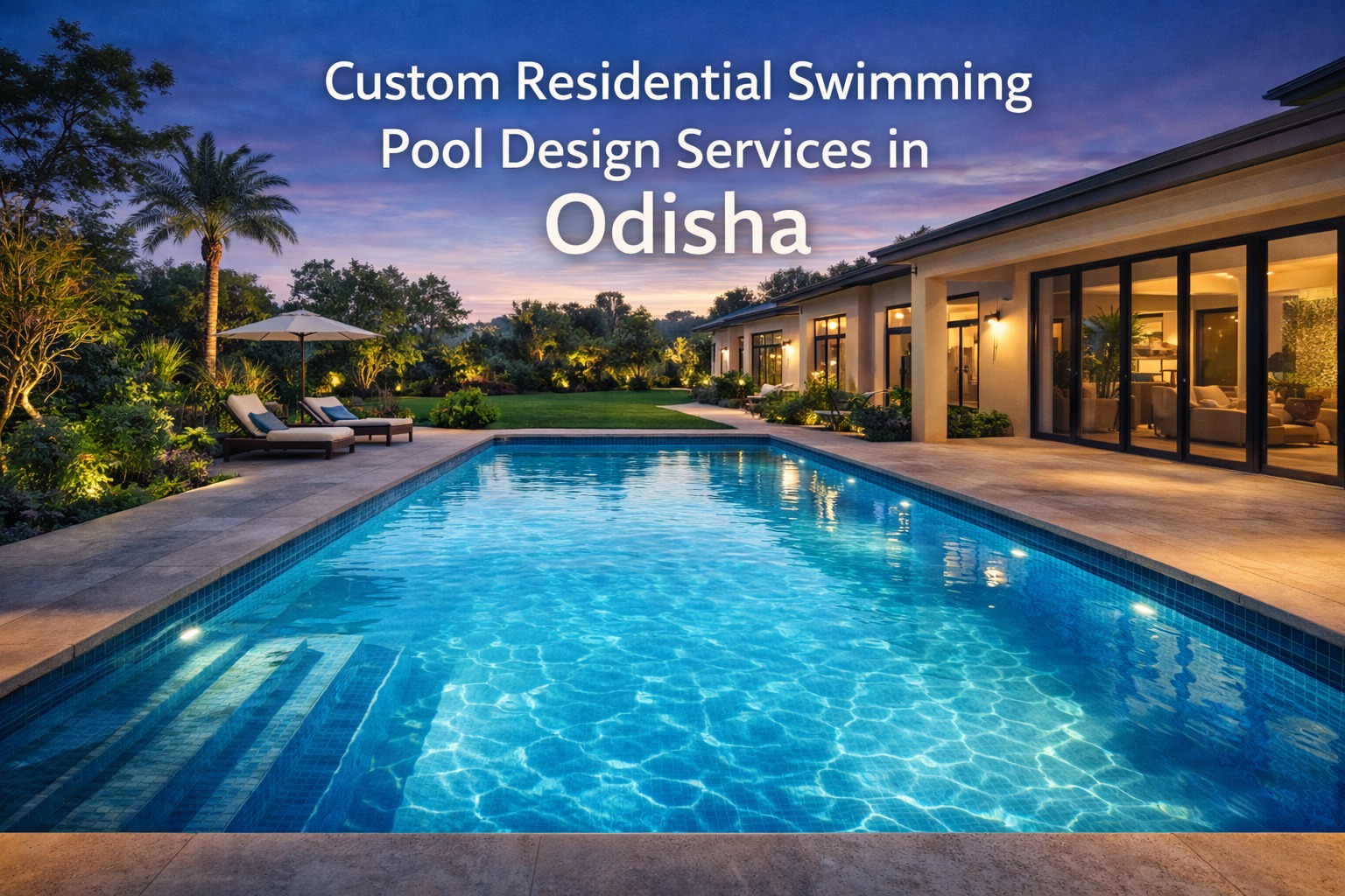 Residential Swimming Pool Design & Construction in Odisha